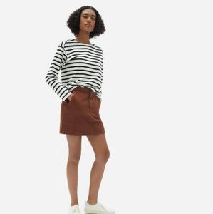 Everlane postage stamp mini skirt